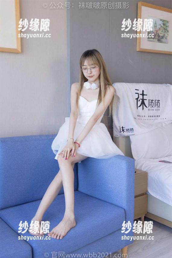 BoBoSocks袜啵啵-稚予 BoBoSocks袜啵啵 - 套图里的小噱头:稚予豹纹玩法,黑丝飘逸如风