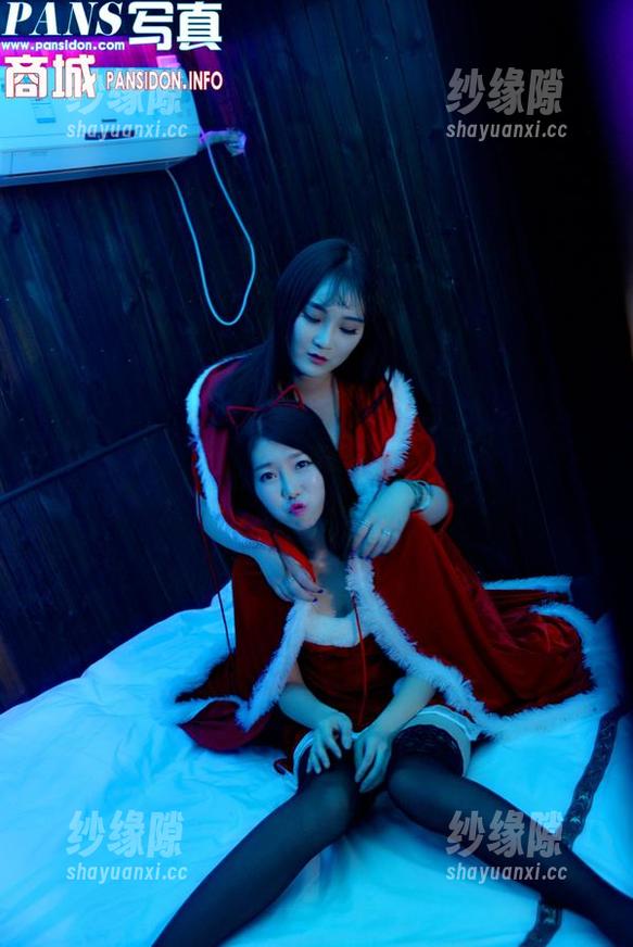 PANS写真 - 原图分享，果汁女仆写真，摆姿势也太投入了吧！