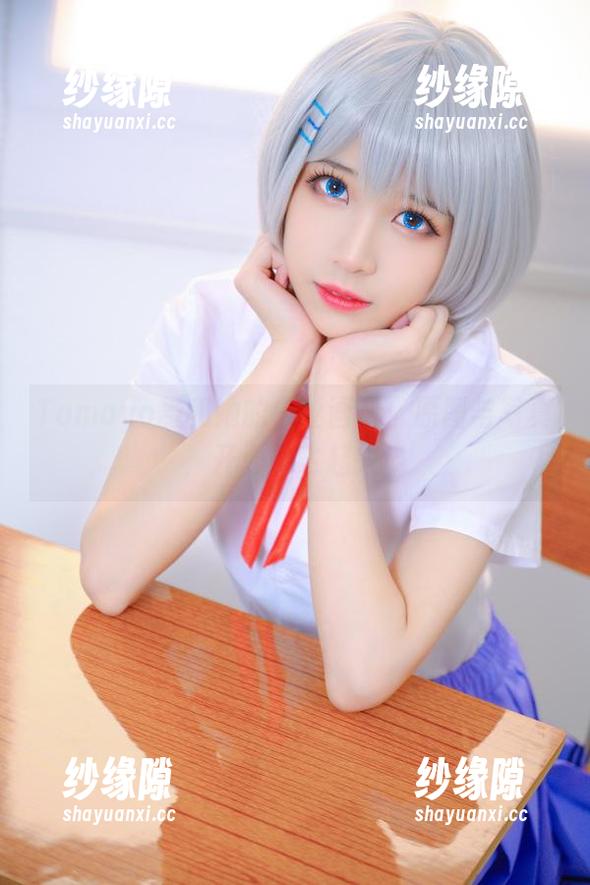 Tomoyo酱 Tomoyo酱和她的白丝画风:原图与写真,开心到飞起来!