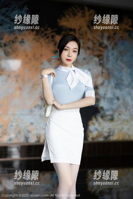 Xiuren秀人网-轩轩王子 Xiuren秀人网 - 双人出道!轩轩王子的无圣光原图,配合这个表情...实在太灵了!