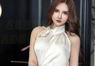星颜社 - 在线图集里的潘思沁，白衬衫，我的眼睛差点飞出去了！